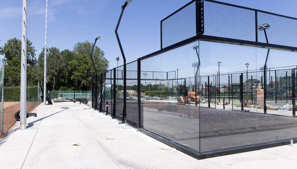 gimpadel · construcción de pistas de pádel