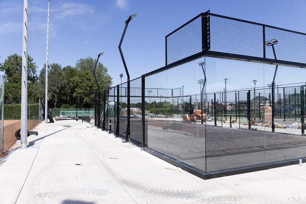 gimpadel · construcción de pistas de pádel