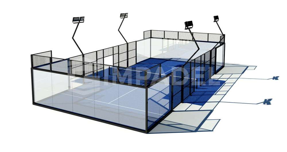 Una pista única, diseñada con precisión milimétrica dirigida a instalaciones profesionales y con entidad, perfecta para torneos y exhibiciones.