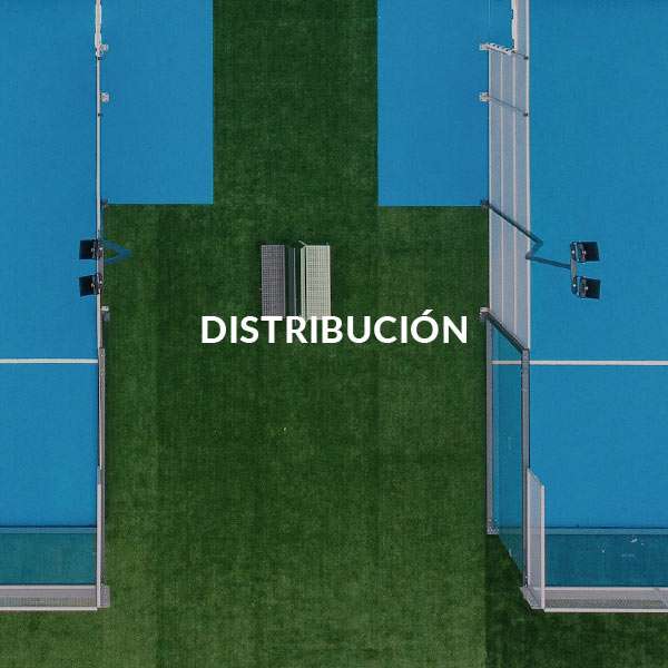 DISTRIBUCIÓN DE PISTAS DE PADEL