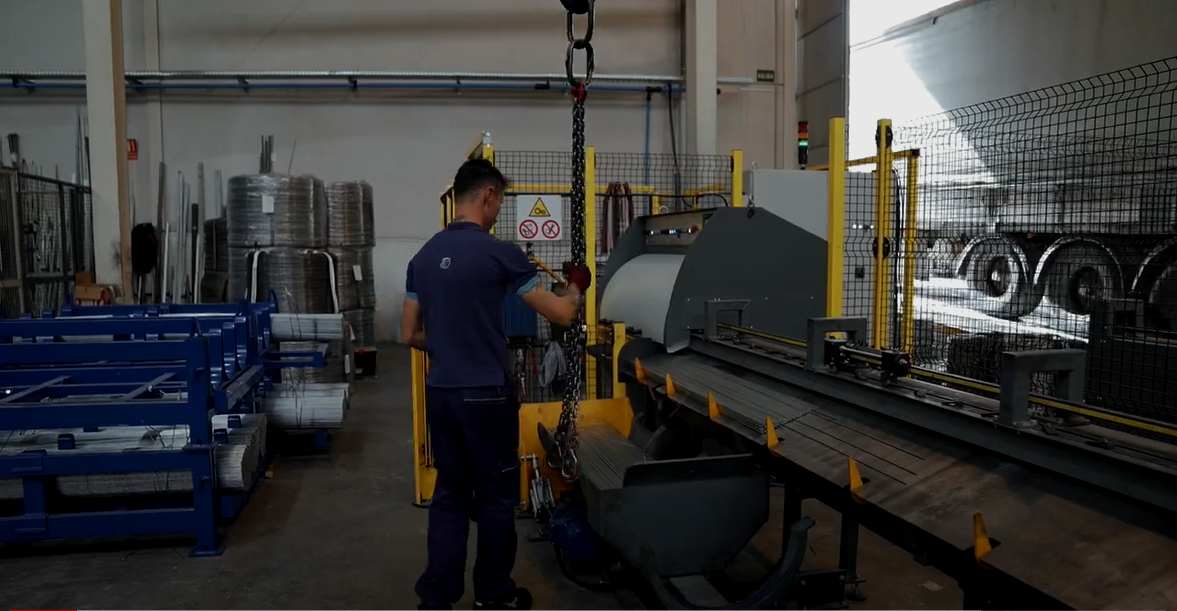 Fabricación de una pista de Pádel